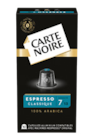 Café capsules espresso - CARTE NOIRE en promo chez Supeco Roquebrune-sur-Argens à 0,99 €