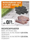 Rechteckpflaster Angebote bei OBI Gotha für 0,25 €