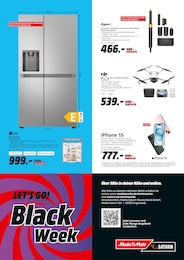 Kamera im MediaMarkt Saturn Prospekt "Let’s Go Deals! Black Week" auf Seite 16