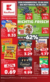 Süßigkeiten im Kaufland Prospekt "Hier bin ich richtig" mit 63 Seiten (Wuppertal)