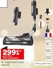 Aspirateur balai sans fil - Rowenta - But à Vincennes Aspirateur balai sans fil - Rowenta en promo chez But Vincennes à 299,99 €