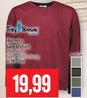 Herren-Sweatshirt im Angebot bei Kaufhaus Stolz in Rostock Herren-Sweatshirt Angebote von Tony Brown by STOLZ bei Kaufhaus Stolz Rostock für 19,99 €