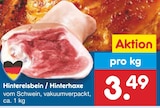 Hintereisbein / Hinterhaxe im Netto Marken-Discount Prospekt Hintereisbein / Hinterhaxe von im aktuellen Netto Marken-Discount Prospekt für 3,49 €