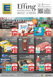 EDEKA Prospekt für Gronau mit 24 Seiten EDEKA Prospekt für Gronau: "Aktuelle Angebote", 24 Seiten, 18.08.2025 - 23.08.2025