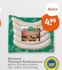 Weimarer Thüringer Rostbratwurst im Angebot bei tegut in Waiblingen Weimarer Thüringer Rostbratwurst Angebote von Metzgerfrisch bei tegut Waiblingen für 4,99 €