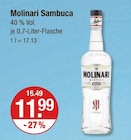Sambuca Angebote von Molinari bei V-Markt München für 11,99 €