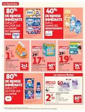 Promos Lessive Liquide dans le catalogue "LES TOPS" de Auchan Hypermarché Lessive Liquide en promo dans le catalogue Auchan Hypermarché à la page 6