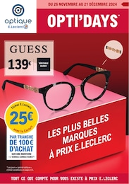 Offre Lunettes De Vue dans le catalogue E.Leclerc du moment à la page 1