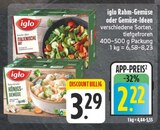 Rahm-Gemüse im Angebot bei EDEKA in Ansbach Rahm-Gemüse Angebote von iglo bei EDEKA Ansbach für 2,22 €