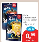Felix Katzensnack von Purina im aktuellen budni Prospekt