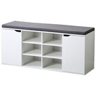 Kesper Schuhschrank mit Sitzkissen Angebote bei POCO Lüdenscheid für 54,99 €