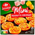 Mini pizzas surgelées - CARREFOUR SENSATION en promo chez Carrefour Mini pizzas surgelées - CARREFOUR SENSATION dans le catalogue Carrefour