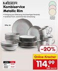 Aktuelle Küche Angebote bei Netto Marken-Discount in Rostock Aktuelles Kombiservice Metallic Rim Angebot bei Netto Marken-Discount in Rostock ab 114,99 €