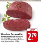 Charoluxe Zart gereiftes Rindfleisch: Rinderhüfte im Angebot bei E center in Singen Charoluxe Zart gereiftes Rindfleisch: Rinderhüfte Angebote bei E center Singen für 2,79 €