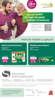 Aktueller mea - meine apotheke Prospekt "Unsere September-Angebote" Seite 1 von 4 Seiten