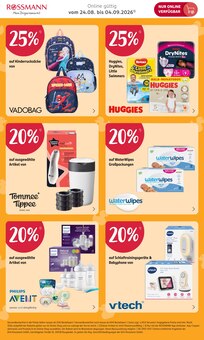Rucksack im aktuellen Rossmann Prospekt (Lübeck) Rucksack im Rossmann Prospekt "Mein Drogeriemarkt" mit 7 Seiten (Lübeck)
