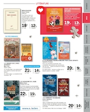 Promos Tablette Numérique Enfant dans le catalogue "AVEC LA CULTURE, OFFREZ DES ÉMOTIONS À PROFUSIONS !" de E.Leclerc à la page 47