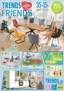 Gartenmöbel im aktuellen Trends Prospekt (Bottrop) Gartenmöbel im Trends Prospekt "TRENDS FOR FRIENDS" mit 8 Seiten (Bottrop)