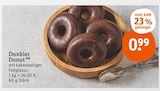 Dunkler Donut im tegut Prospekt Dunkler Donut von im aktuellen tegut Prospekt für 0,99 €