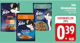 Katzennahrung von felix im aktuellen EDEKA Prospekt für 0,39 €