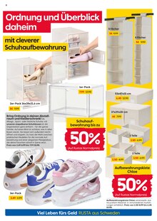 Schuhe im Rusta Prospekt "Willkommen zu Hause in Schweden!" mit 18 Seiten (Lübeck)