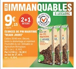 Écorces de Pin Maritime - Beaux Jours dans le catalogue E.Leclerc