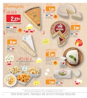 Promos Fromage dans le catalogue "LES BONS PLANS de l'été" de Supermarchés Match Fromage en promo dans le catalogue Supermarchés Match à la page 4