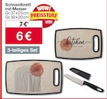 Aktuelles Schneidbrett mit Messer Angebot bei Woolworth in Remscheid ab 6,00 €