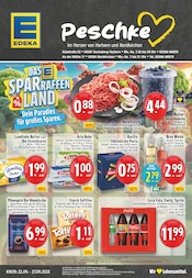 Aktueller EDEKA Discounter Prospekt in Drensteinfurt und Umgebung, "Aktuelle Angebote" mit 24 Seiten, 22.09.2025 - 27.09.2025