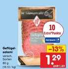 Geflügelsalami  im aktuellen Netto Marken-Discount Prospekt für 1,29 €