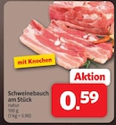 Schweinebauch am Stück Angebote bei Markant Nordwest Bielefeld für 0,59 €