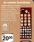 Platte mit 37 Sushis - Maki 5 x mit Lachs im Angebot bei GLOBUS in Bad Kreuznach Platte mit 37 Sushis - Maki 5 x mit Lachs Angebote von Globus bei GLOBUS Bad Kreuznach für 20,00 €