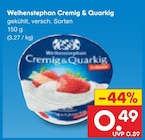 Cremig & Quarkig Angebote von Weihenstephan bei Netto Marken-Discount Cottbus für 0,49 €