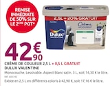 Promo Crème de Couleur à 42,90 € dans le catalogue Mr.Bricolage à Saintes