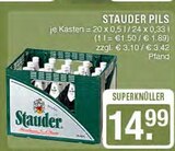 Stauder Pils Angebote von Stauder bei EDEKA Haltern am See für 14,99 €