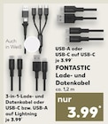 Lade- und Datenkabel von FONTASTIC im aktuellen Kaufland Prospekt