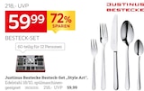 Justinus Bestecke Besteck-Set „Style Art“, im aktuellen XXXLutz Möbelhäuser Prospekt