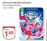Kraft Aktiv Duftspüler Angebote von WC Frisch bei GLOBUS Bensheim für 1,49 €