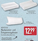 Nackenstütz- und Entspannungskissen von NOVITESSE im aktuellen ALDI Nord Prospekt für 12,99 €