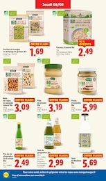 Prix et réduction Purée de fruits dans le prospectus Lidl en cours Offre Purée de fruits dans le catalogue Lidl du moment à la page 32