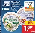 Frischkäse/-zubereitung Kräuter oder Natur Angebote von GUTES LAND bei Netto Marken-Discount Potsdam für 1,39 €