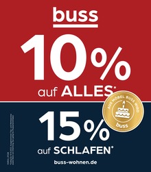 buss Prospekt für Oldenburg mit 22 Seiten buss Prospekt für Oldenburg: "15% auf SCHLAFEN", 22 Seiten, 15.09.2022 - 10.10.2022