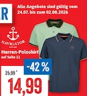Kaufhaus Stolz - Herren-Poloshirt Angebot im Prospekt Herren-Poloshirt bei Kaufhaus Stolz im Prospekt "" für 14,99 €