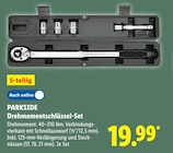 Drehmomentschlüssel-Set Angebote von PARKSIDE bei Lidl Rostock für 19,99 €