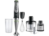 MultiQuick 9 MQ 9138XI Stabmixer Premium-Schwarz/Edelstahl (1200 Watt, 500 ml Zerkleinerer, 600 Messbecher) Angebote von BRAUN bei MediaMarkt Saturn Haltern am See für 109,99 €