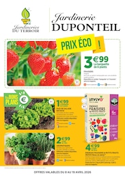 Prospectus Jardineries du terroir à Saint-Seurin-sur-l'Isle: "PRIX ÉCO !", 8} pages, 08/04/2026 - 19/04/2026