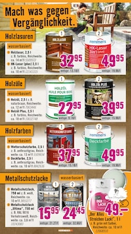 Wandfarbe im aktuellen Hornbach Prospekt (Ludwigshafen (Rhein)) Wandfarbe im Hornbach Prospekt "Andere feiern Tore, du dein Projekt" mit 30 Seiten (Ludwigshafen (Rhein))