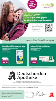 Aktueller mea - meine apotheke Prospekt "Unsere März-Angebote" für Illerrieden Aktueller mea - meine apotheke Prospekt für Illerrieden mit Seiten