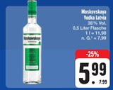 Vodka Latvia Angebote von Moskovskaya bei E center Amberg für 5,99 €