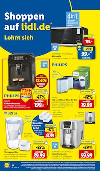 Kaffee im Lidl Prospekt "LIDL LOHNT SICH" mit 66 Seiten (Bamberg)